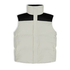 Rains Boxi Puffer Vest Pre- Black Fossil UNISEX Sz Large NEW